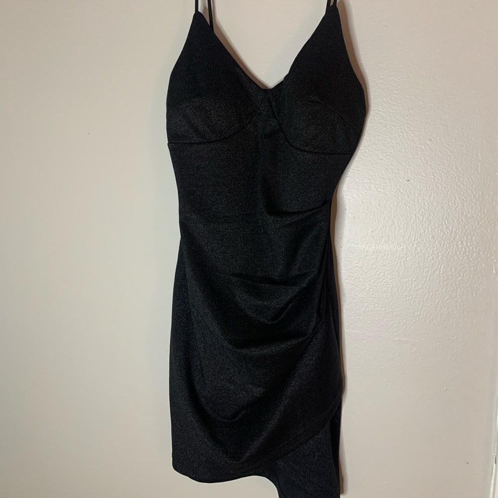 Glittery Black Dress